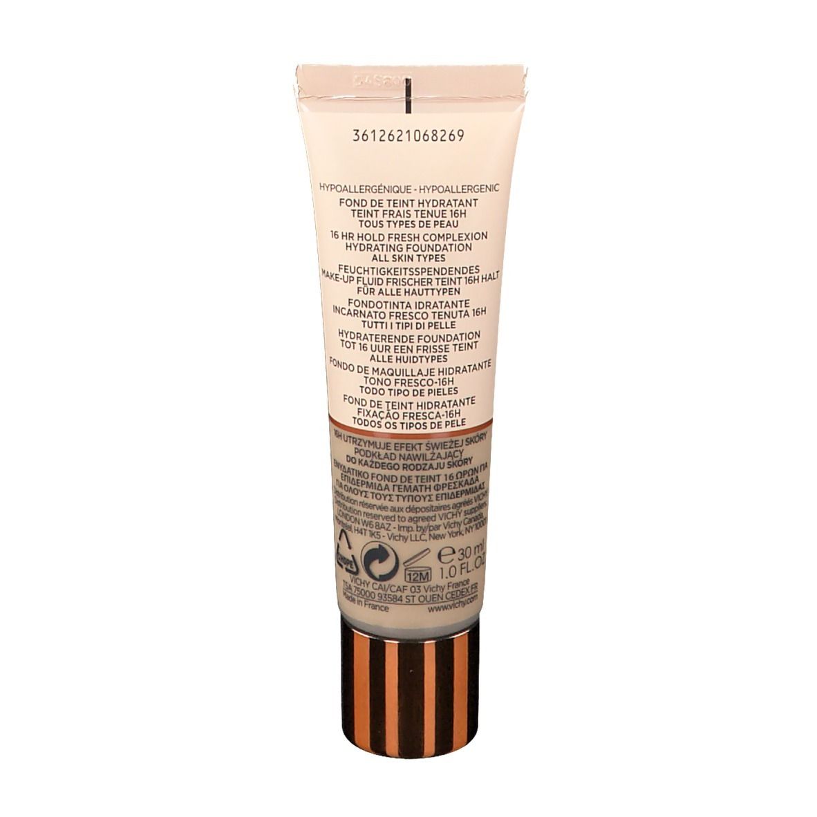 VICHY Minéralblend Fond de teint hydratant n° 01 clay