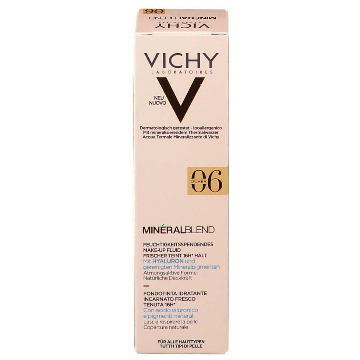 VICHY Minéralblend Fond de teint hydratant n° 06 ocher