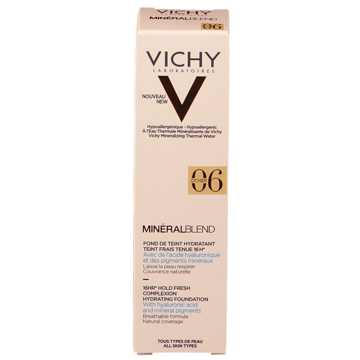 VICHY Minéralblend Fond de teint hydratant n° 06 ocher
