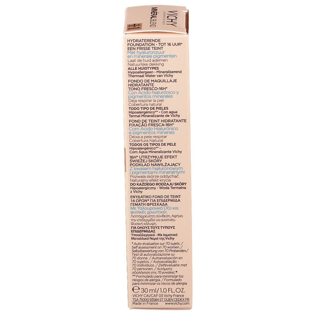 VICHY Minéralblend Fond de teint hydratant n° 11 granite