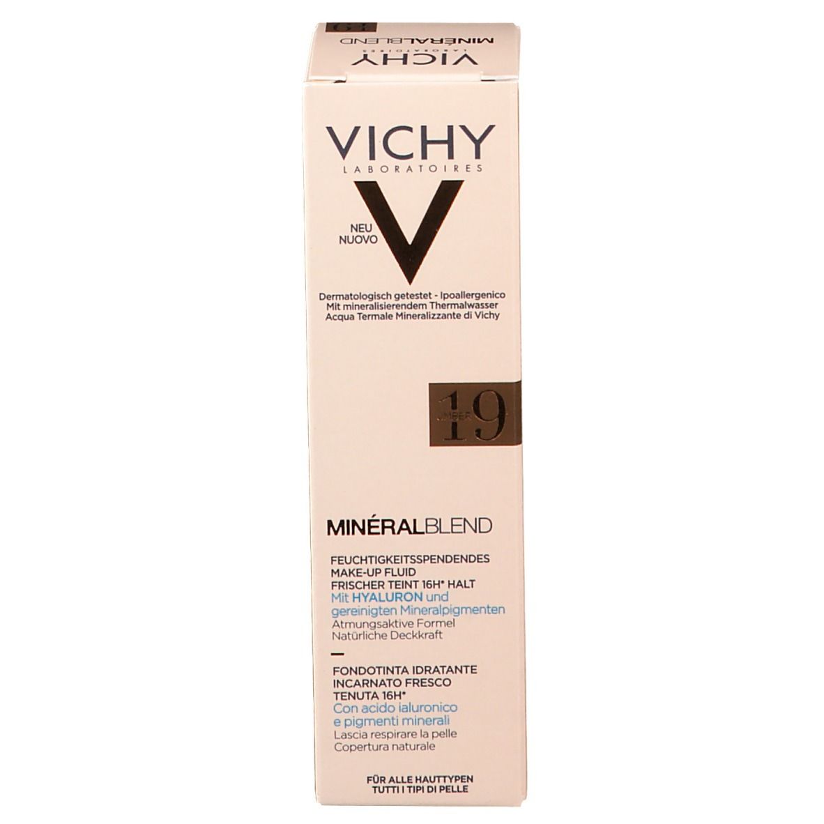 VICHY Minéralblend Fond de teint hydratant n° 19 umber