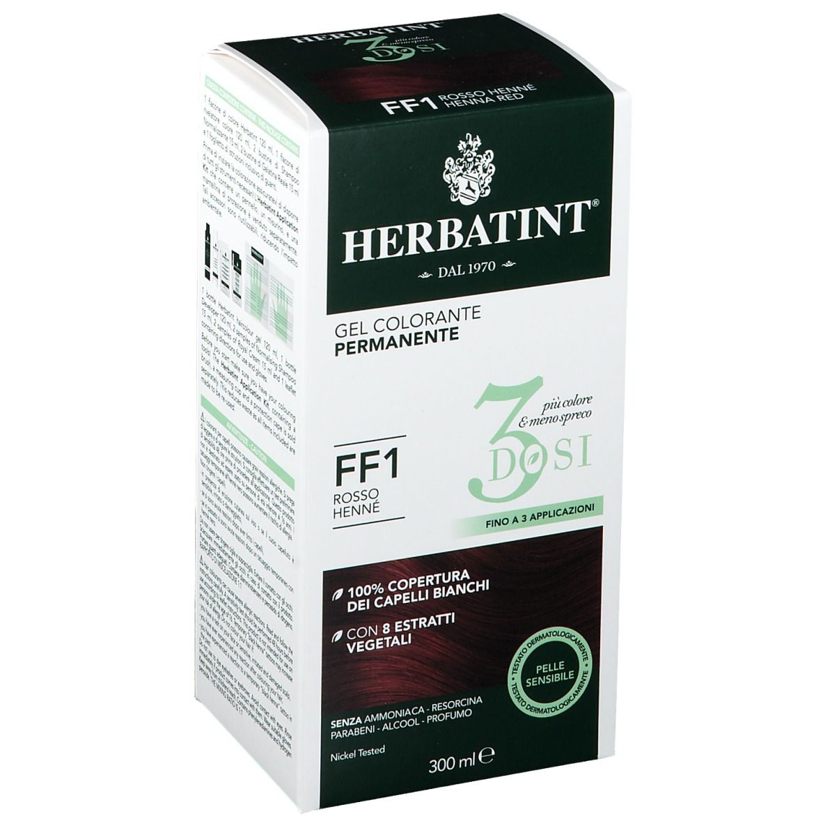 HERBATINT® 3 Dosi FF1 Henne Red