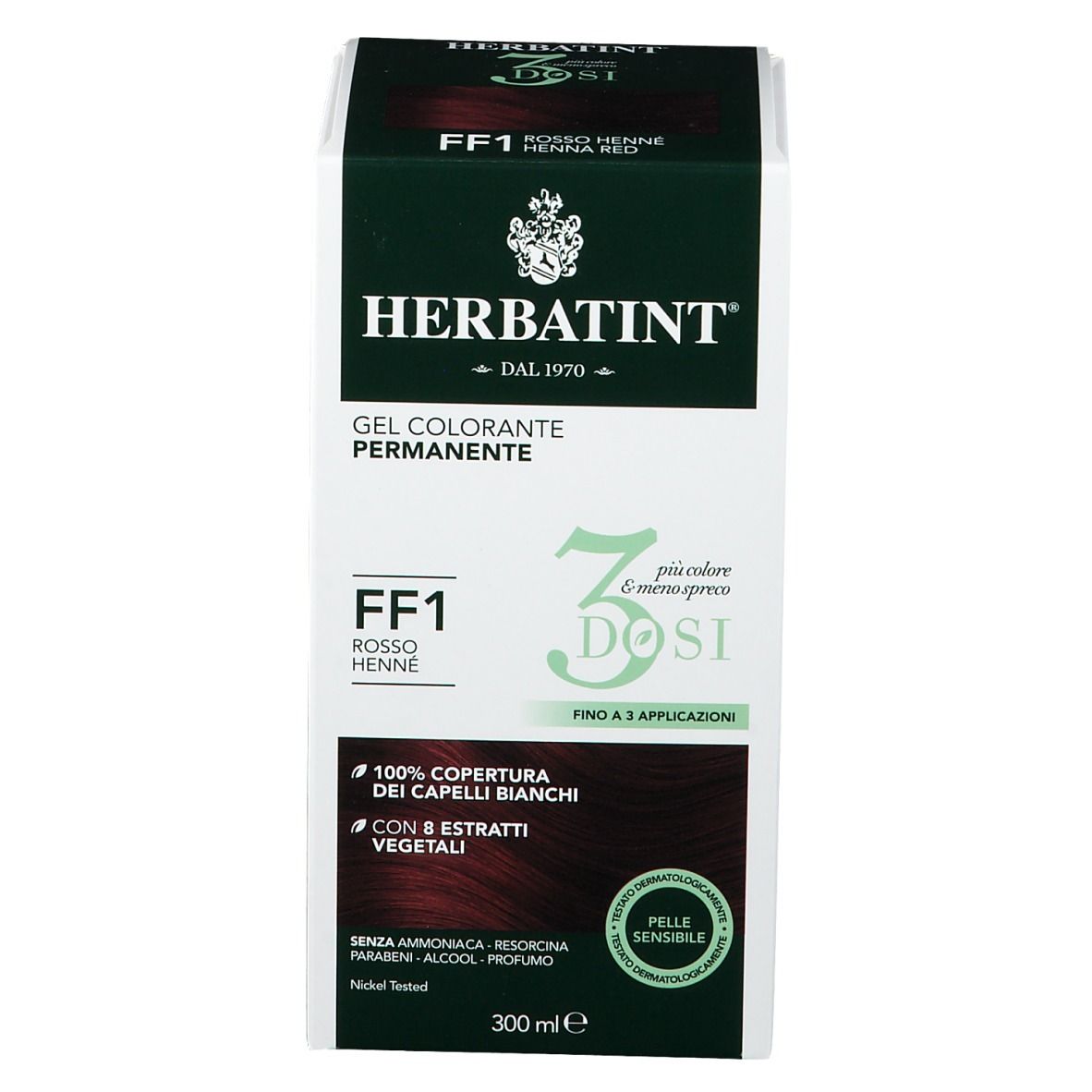 HERBATINT® 3 Dosi FF1 Henne Red