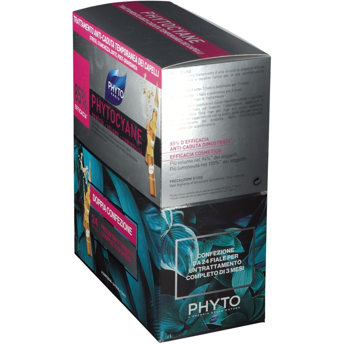 PHYTOCYANE Flacons de traitement anti-chute pour femmes