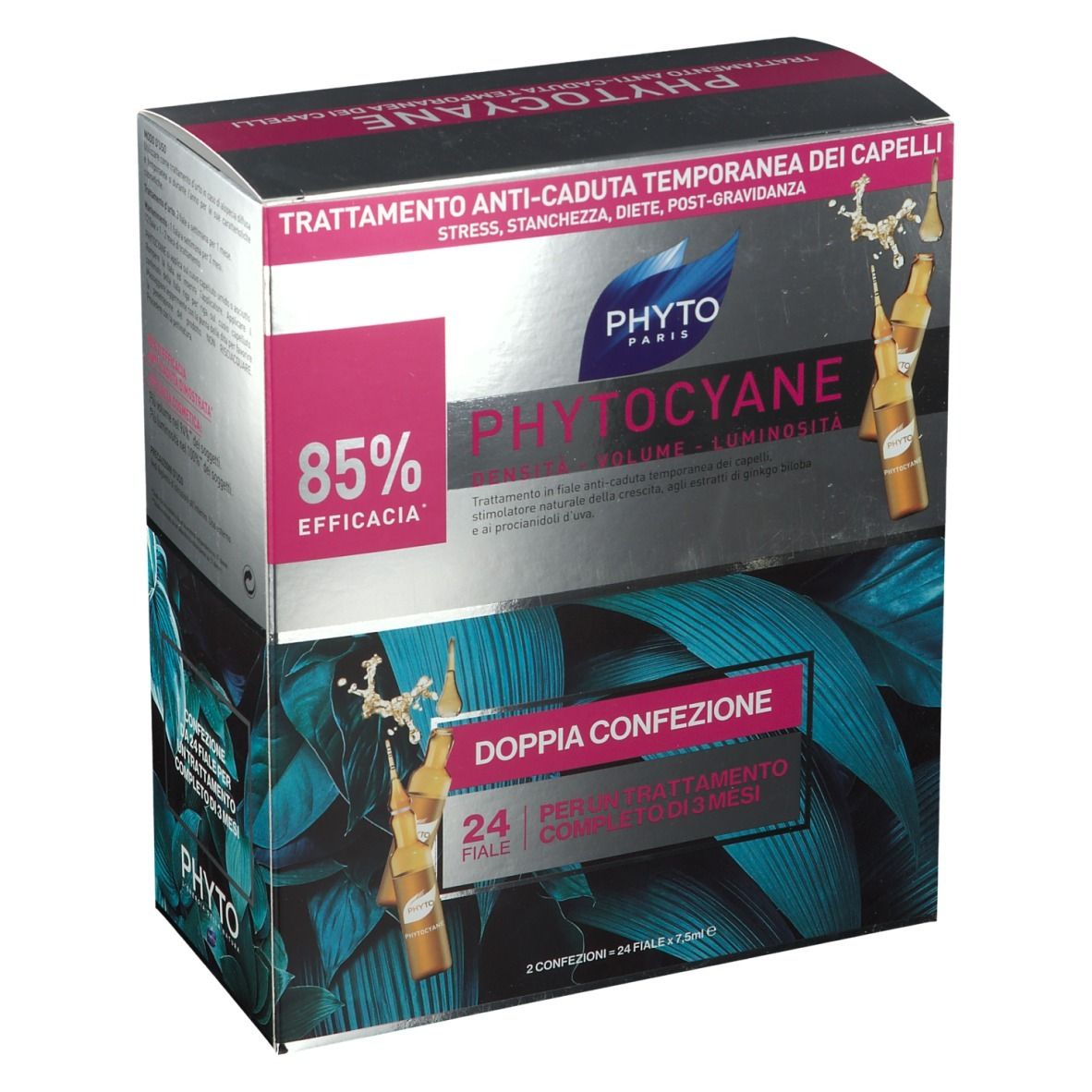 PHYTOCYANE Flacons de traitement anti-chute pour femmes