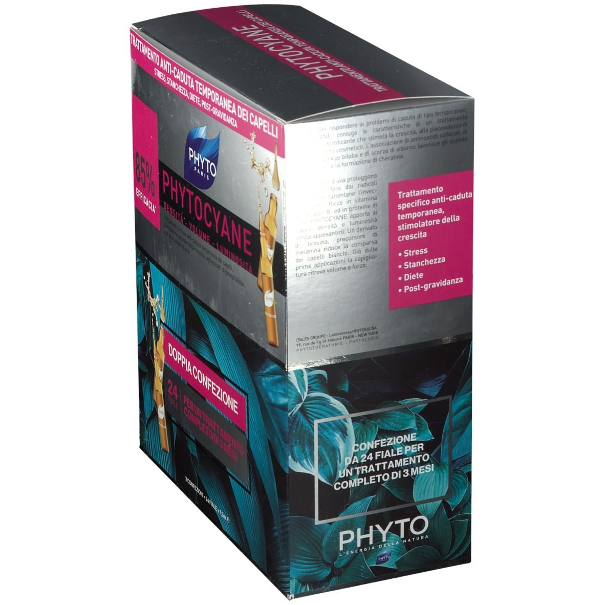 PHYTOCYANE Flacons de traitement anti-chute pour femmes