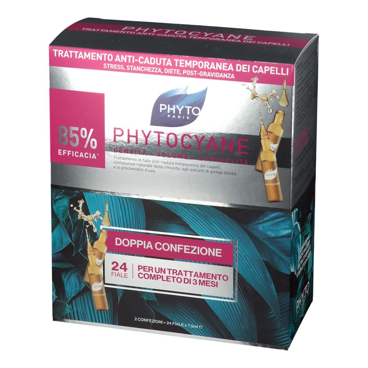 PHYTOCYANE Flacons de traitement anti-chute pour femmes