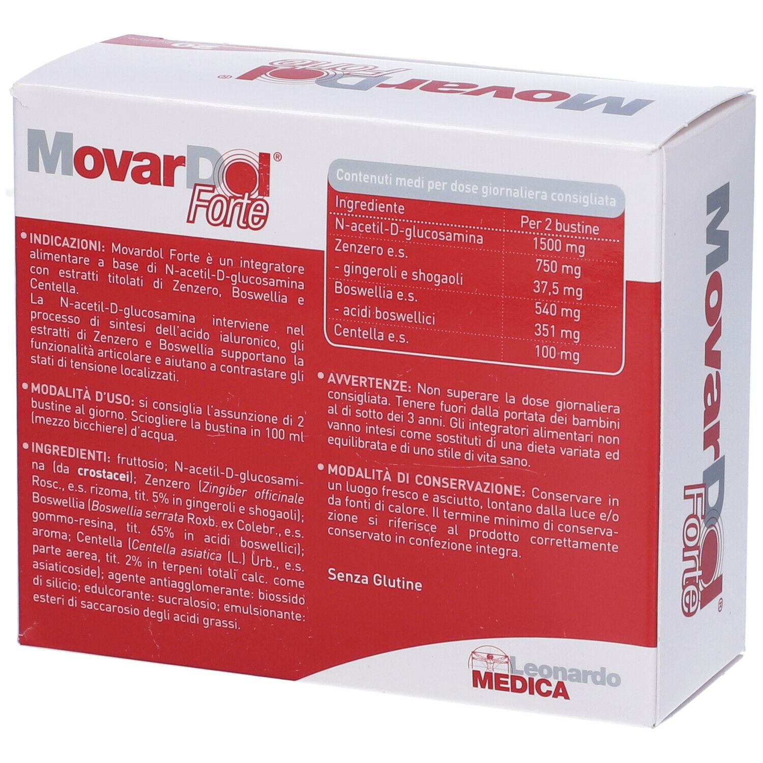 Movardol Forte 20 Sachets 80 G