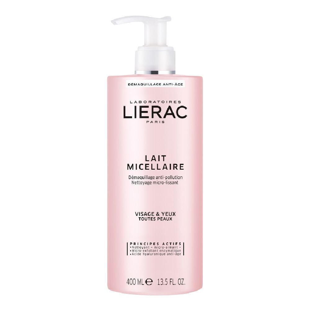 LIERAC Lait Micellaire double nettoyant
