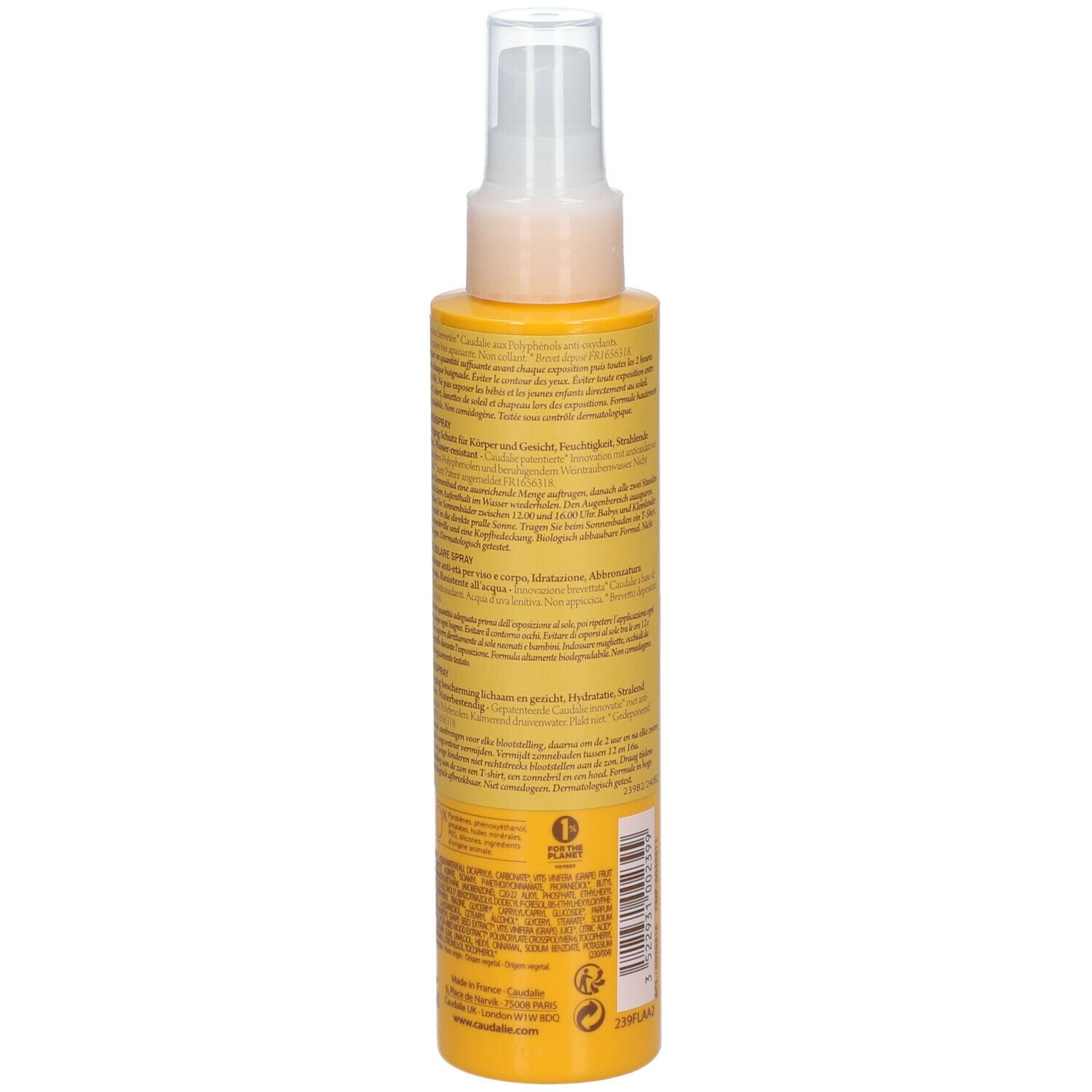 CAUDALIE Spray Solaire Lacté SPF30