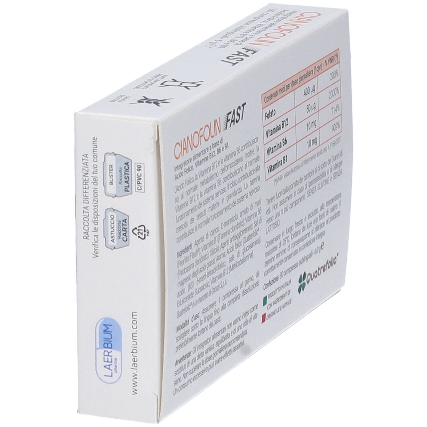 CIANOFOLIN® Fast Comprimés