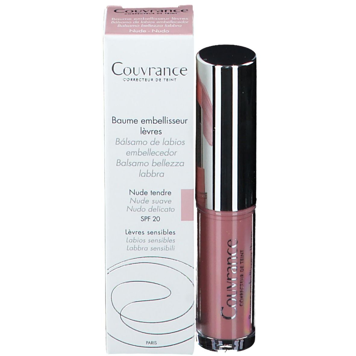 Avène Couvrance Baume à lèvres teinté nude tendre