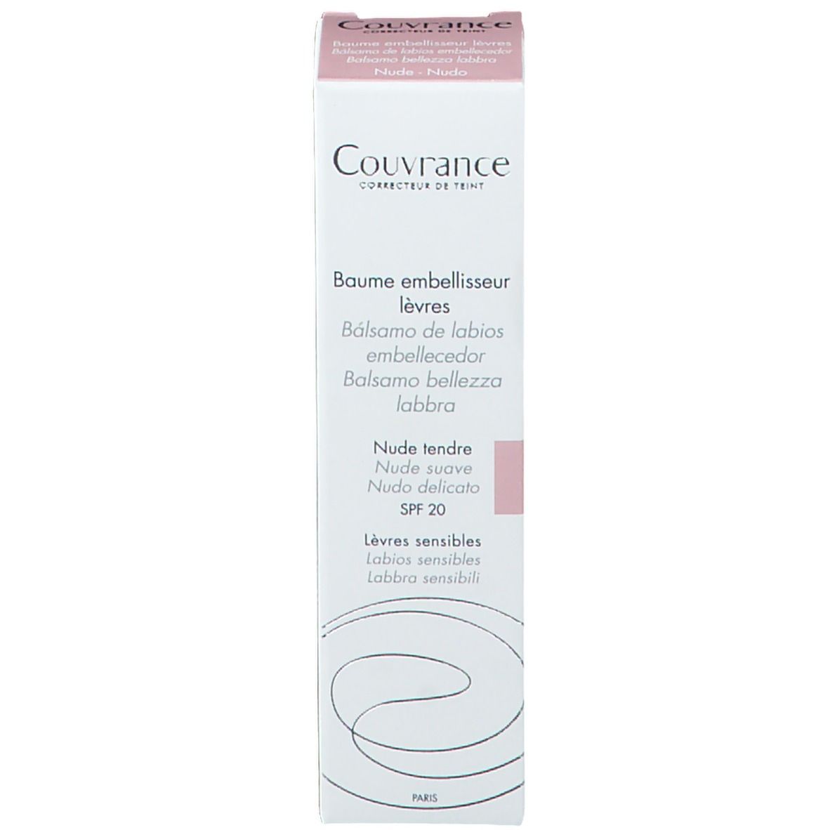 Avène Couvrance Baume à lèvres teinté nude tendre
