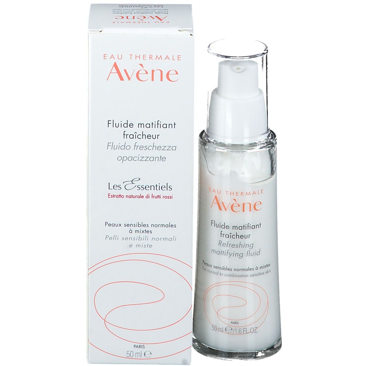 Avène erfrischendes mattierendes Fluid