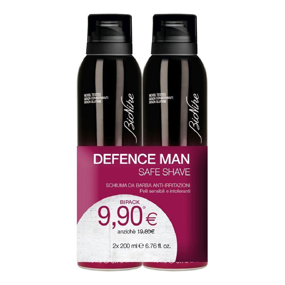 BioNike DEFENCE MAN Safe Shave Mousse à raser anti-irritations