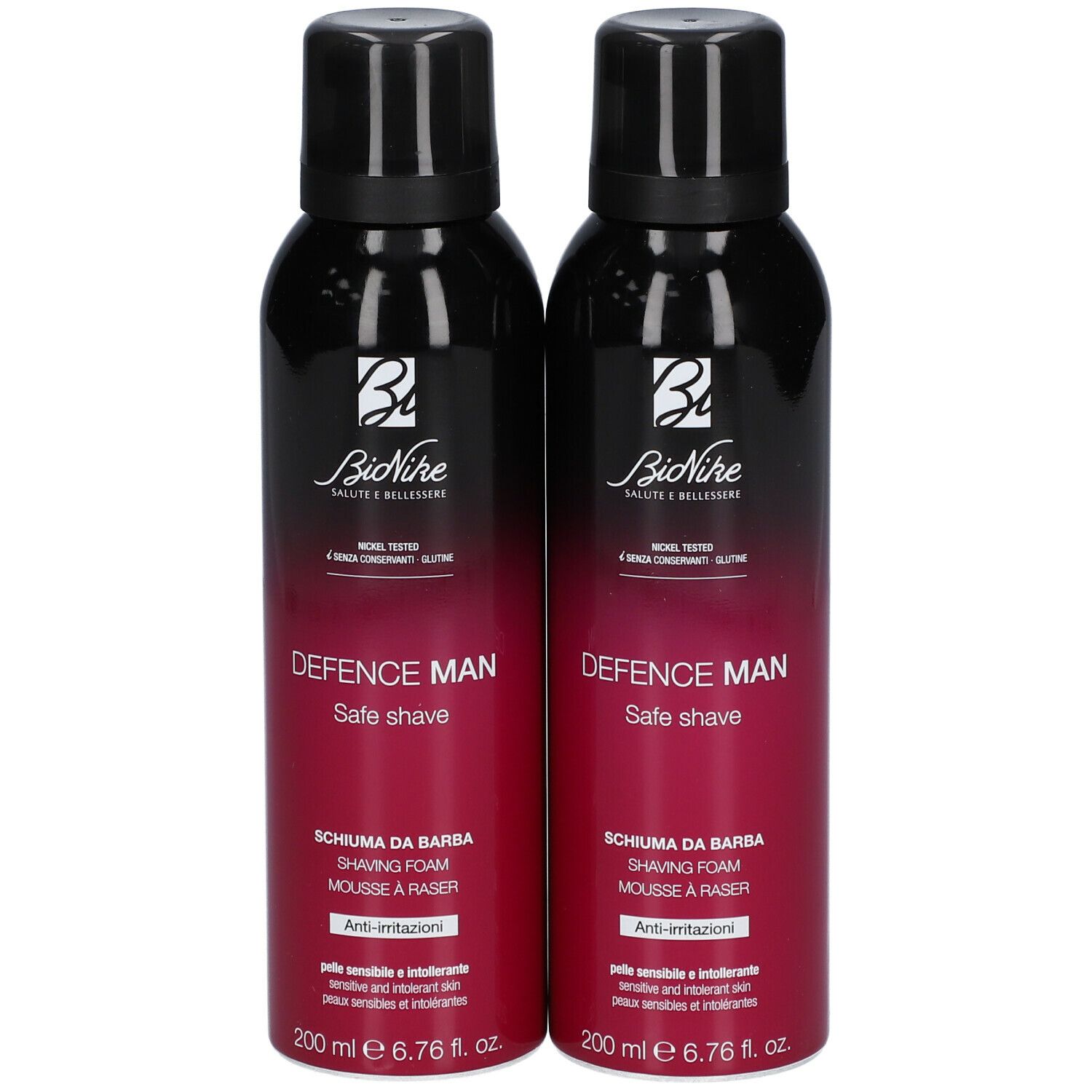 BioNike DEFENCE MAN Safe Shave Mousse à raser anti-irritations