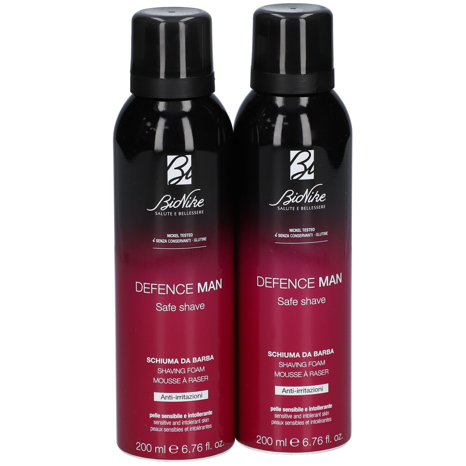BioNike DEFENCE MAN Safe Shave Mousse à raser anti-irritations