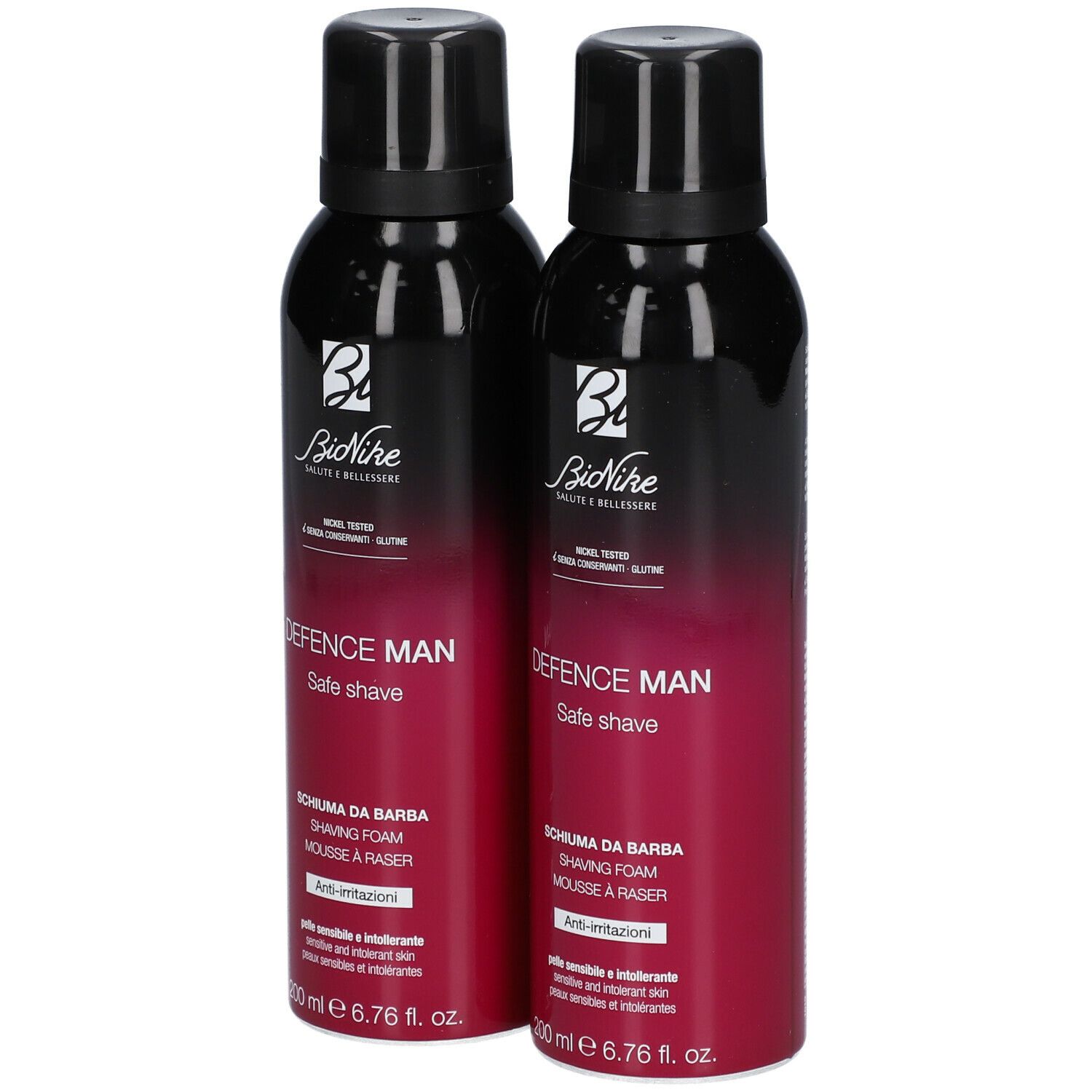 BioNike DEFENCE MAN Safe Shave Mousse à raser anti-irritations