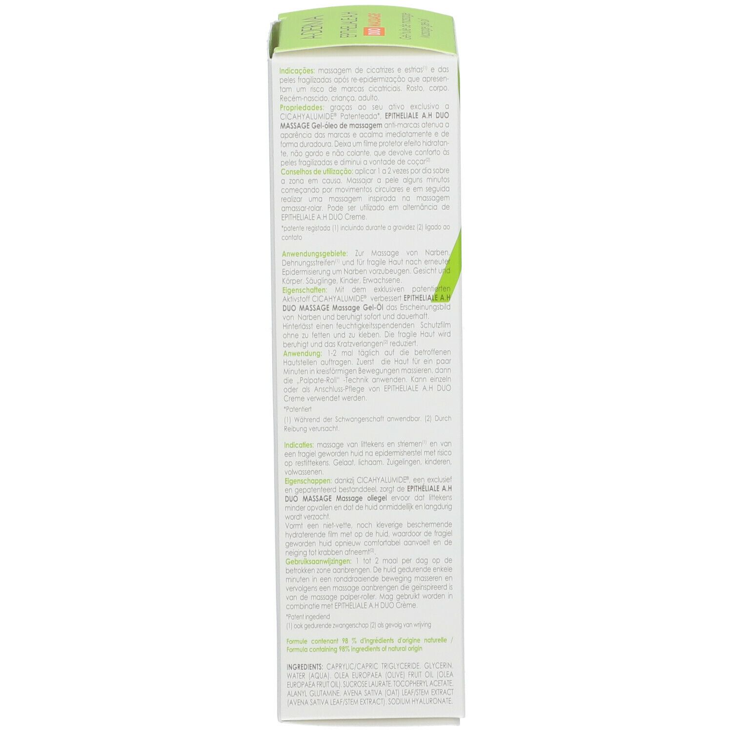 A-Derma Epitheliale A.H Duo Massage-Gel-Öl