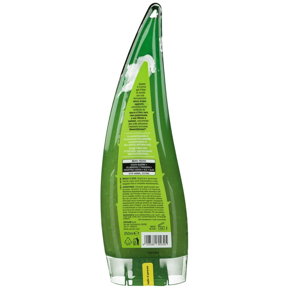 ZUCCARI Aloe Primitive Gel (Edition Feuille)