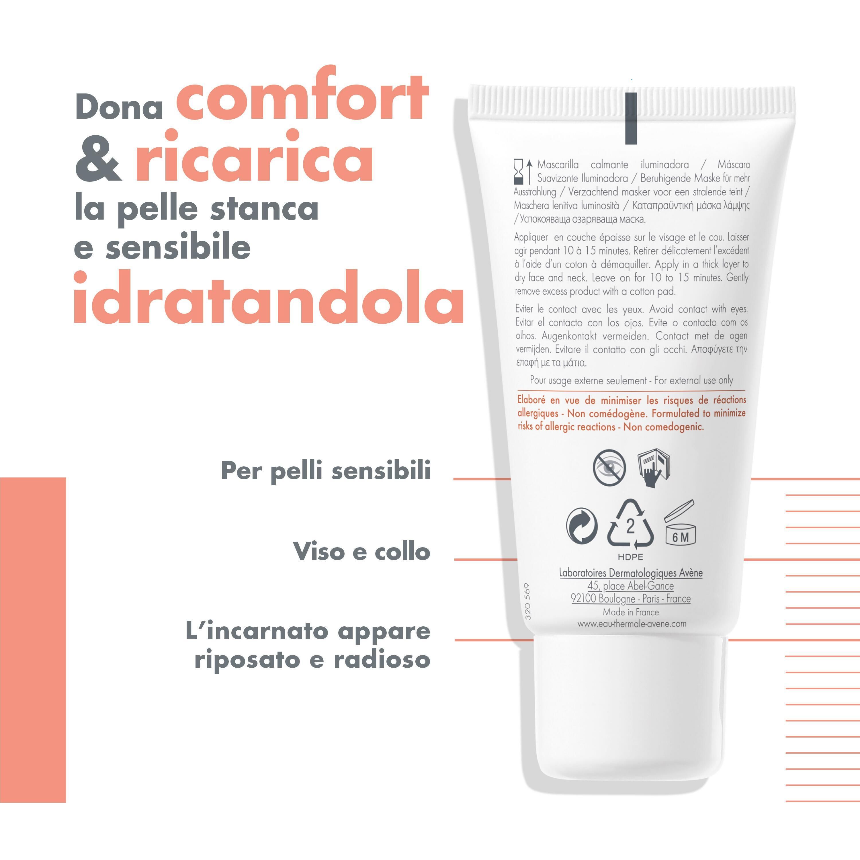 Avène Les Essentiels Masque Apaisant Éclat