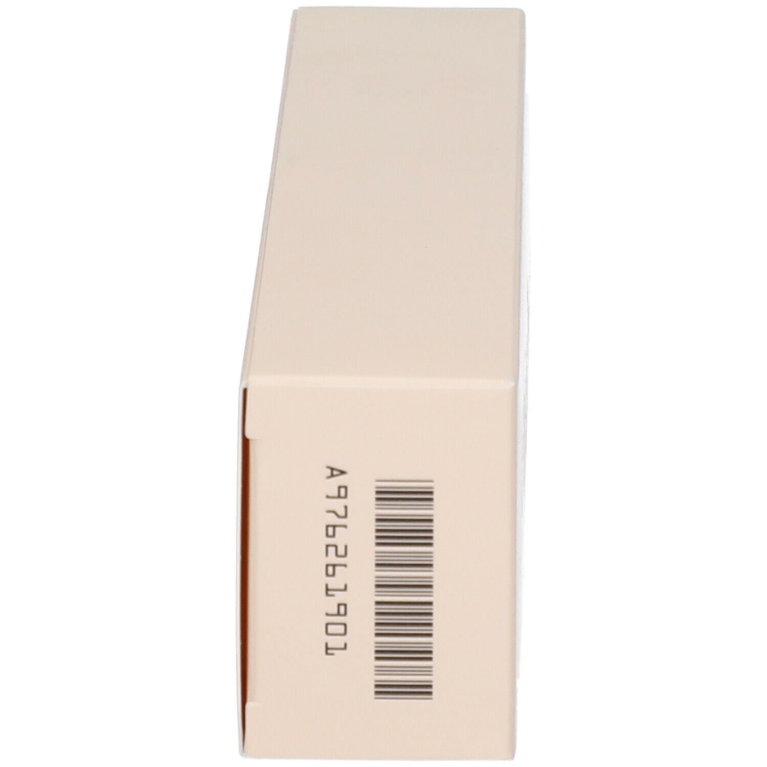 Beige Verpackung, Seitenansicht. Barcode und Produktcode A976261901.