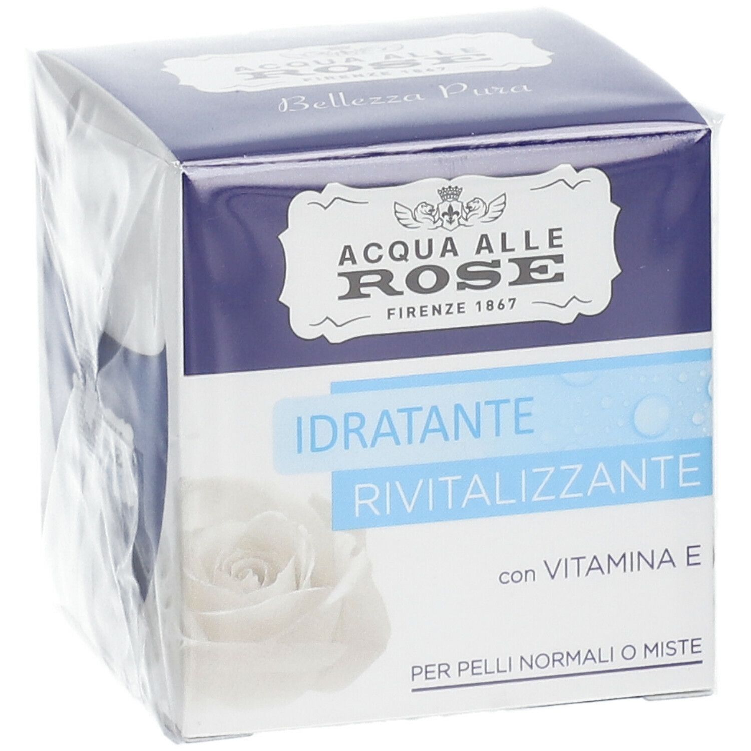 EAU DE ROSE Crème hydratante revitalisante visage