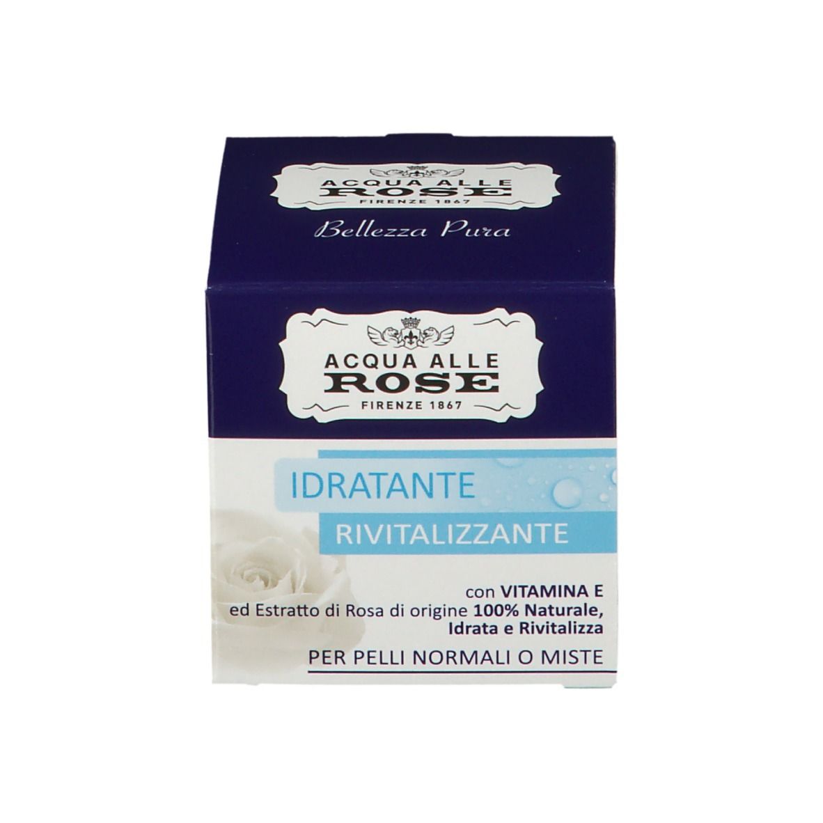 EAU DE ROSE Crème hydratante revitalisante visage