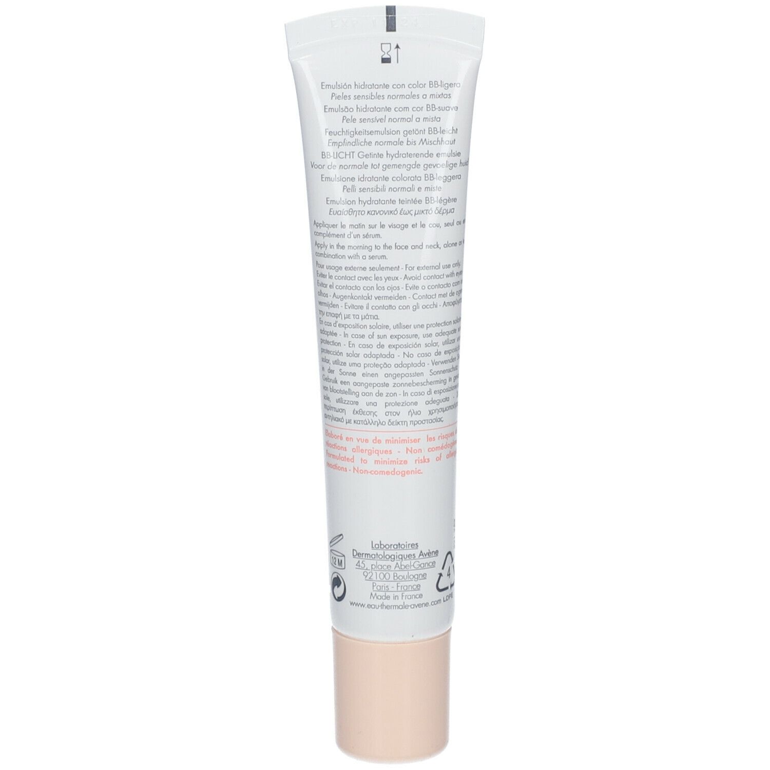 Avène Hydrance getönte Feuchtigkeitsemulsion