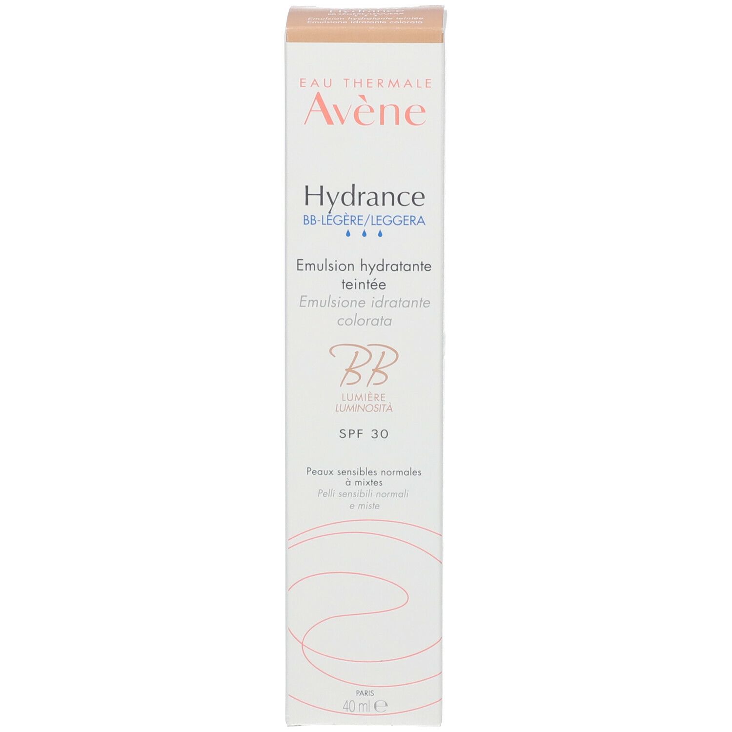 Avène Hydrance getönte Feuchtigkeitsemulsion