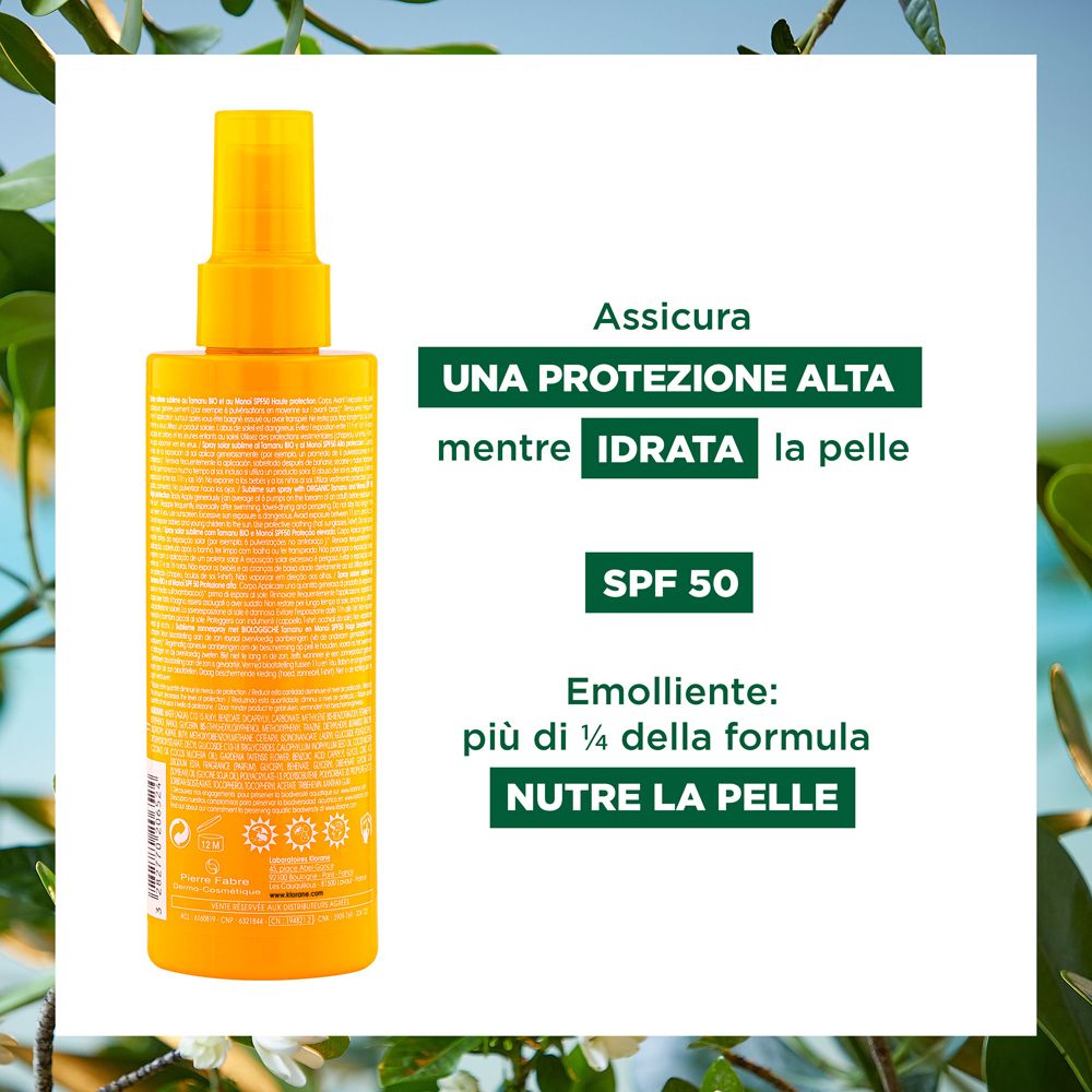 KLORANE Sublime Solar-Spray SPF 50