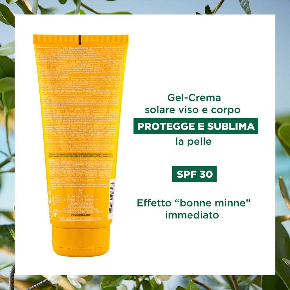 KLORANE Crème Solaire Sublime SPF 30