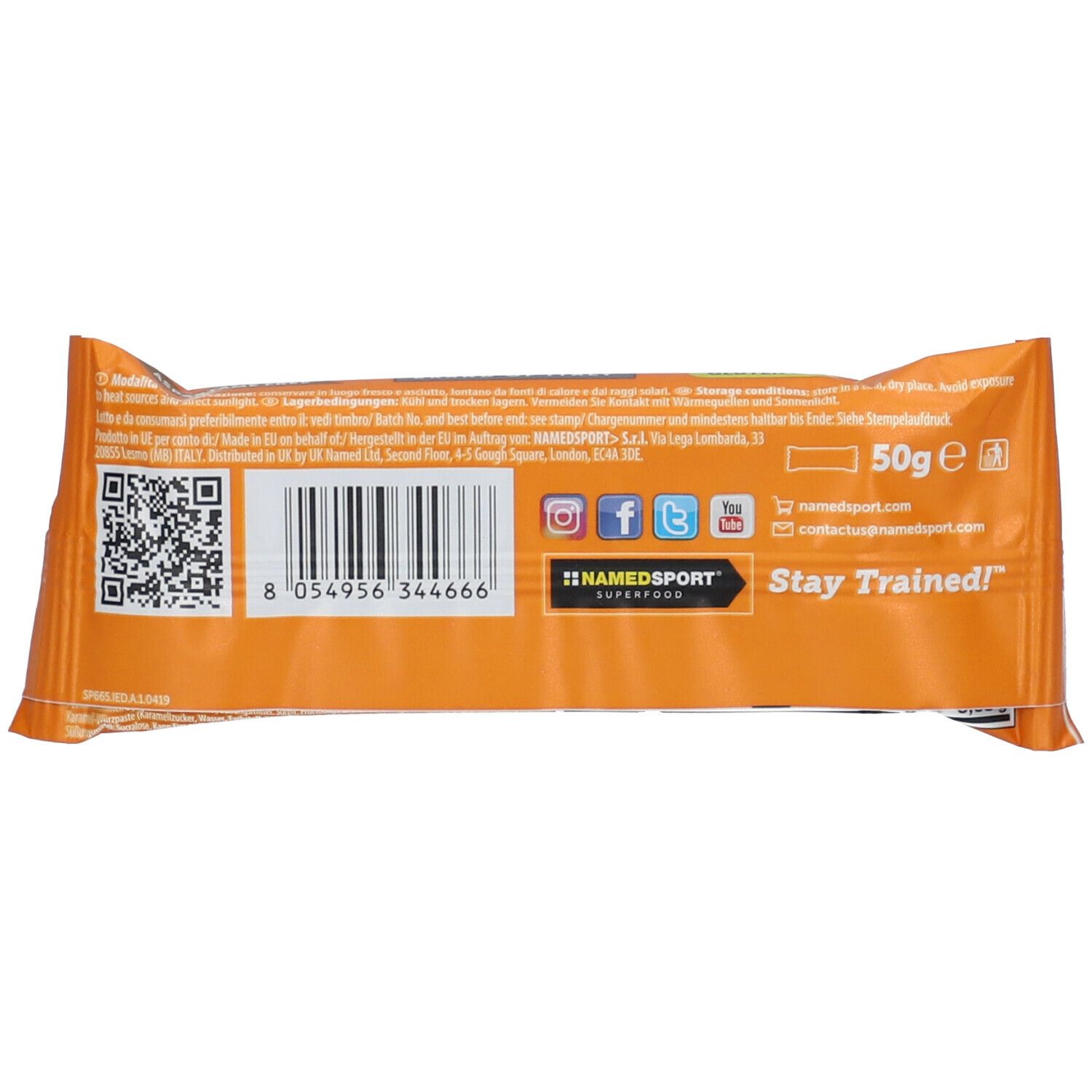 Namedsport® Proteinbar Zero Crème Brulée