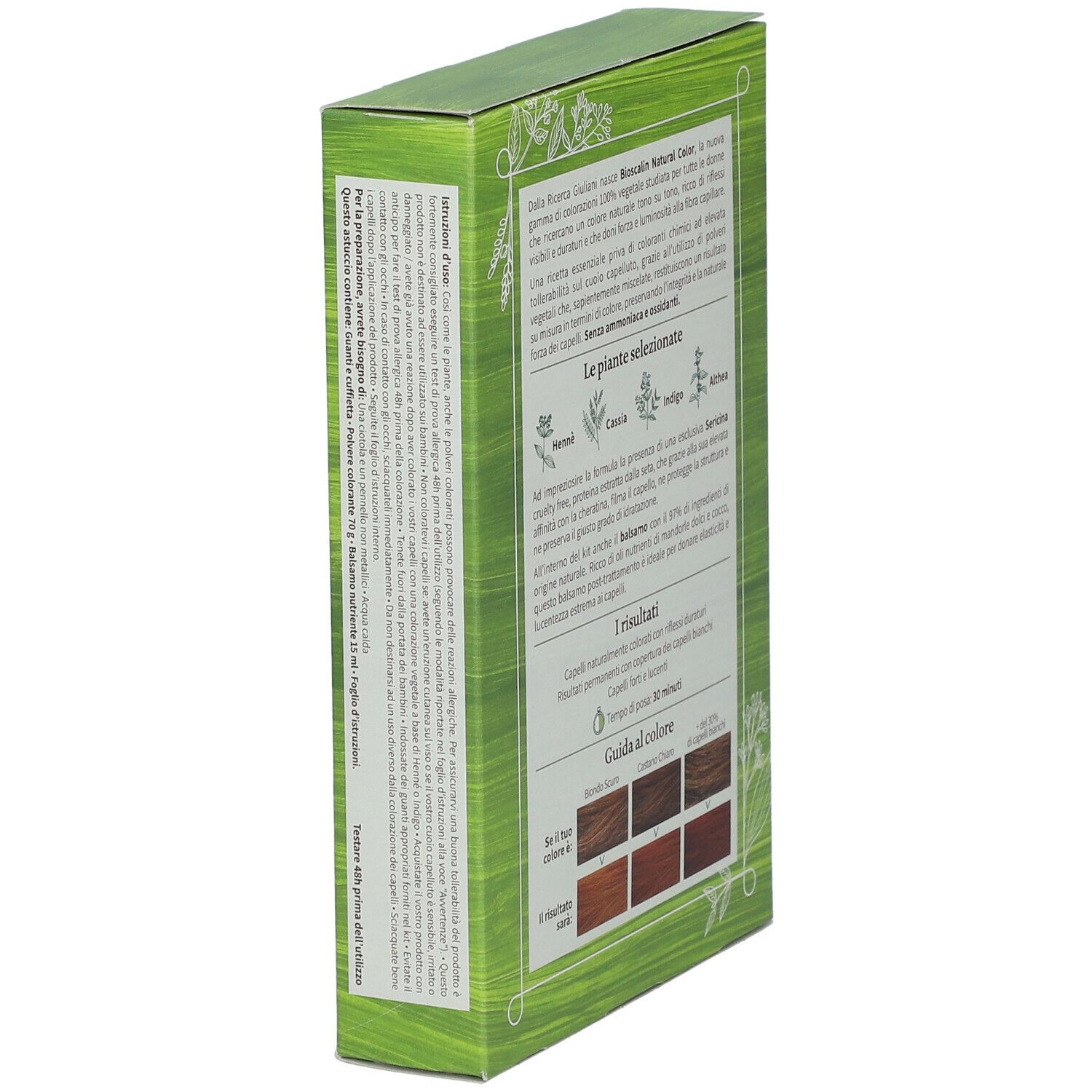 Bioscalin® Natural Color Châtain Caramel