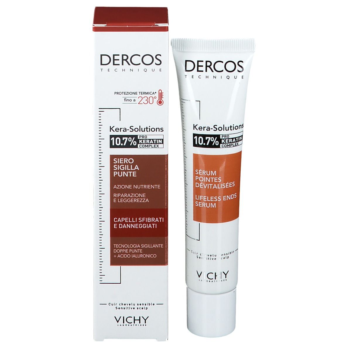 VICHY DERCOS Kera Solutions Serum pointes dévitalisées