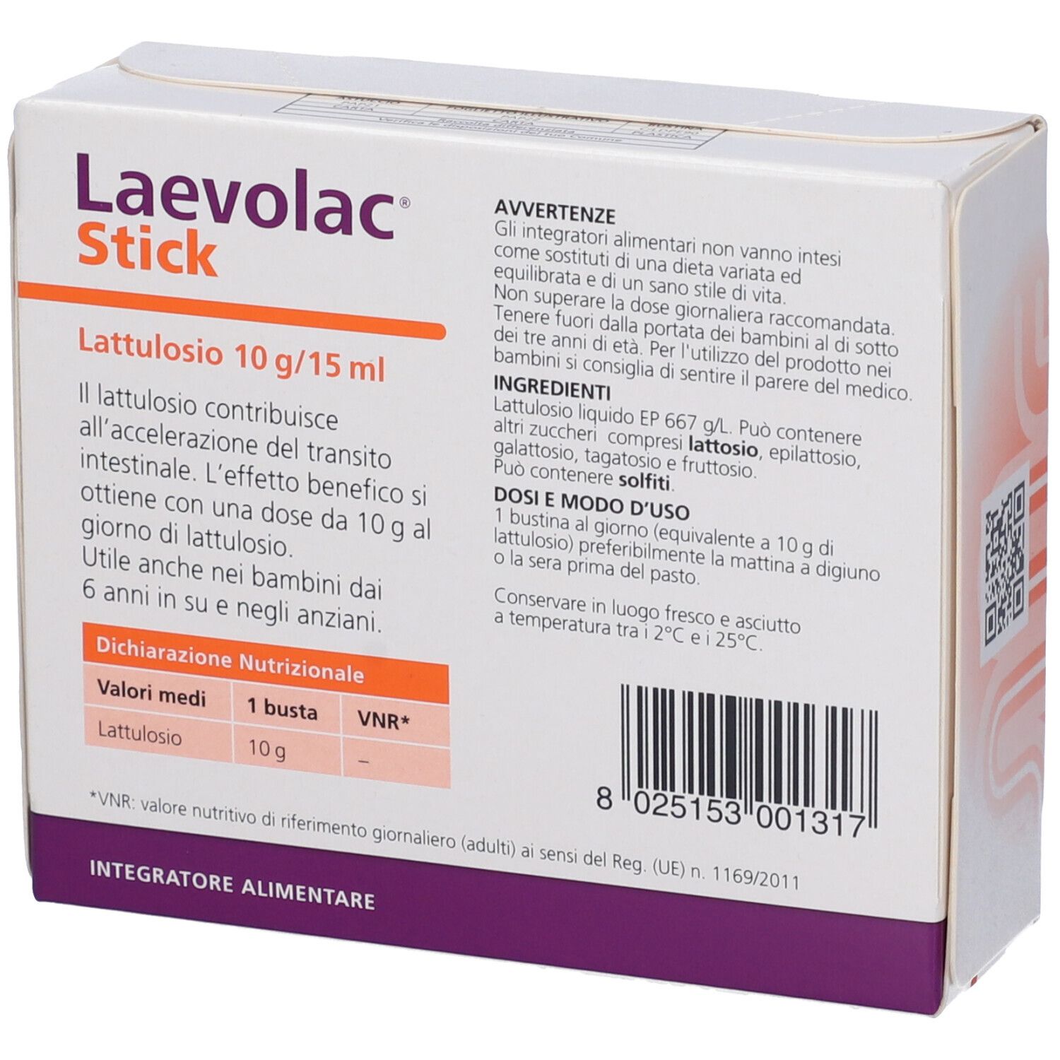 Laevolac Stick