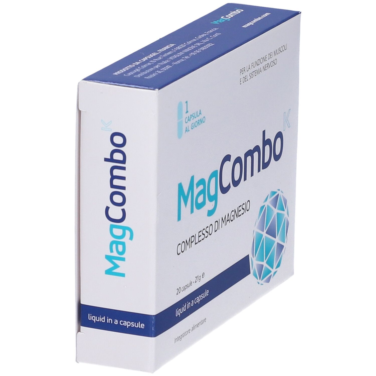 MagCombo Complexe de magnésium en gélules