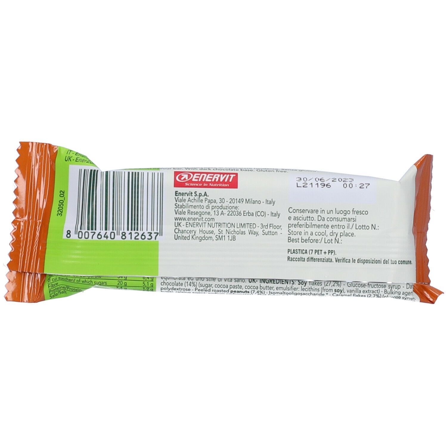 ENERVIT® EnerZONA Snack Salziges Karamell