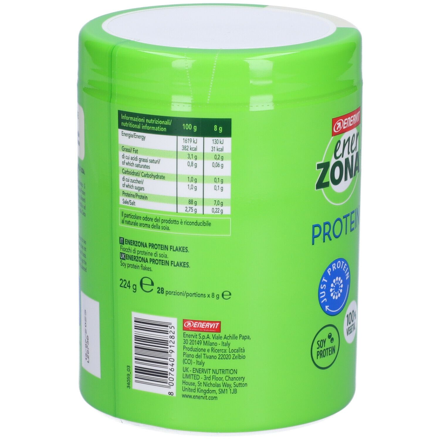 ENERZONA PROTEIN FLAKES 224G