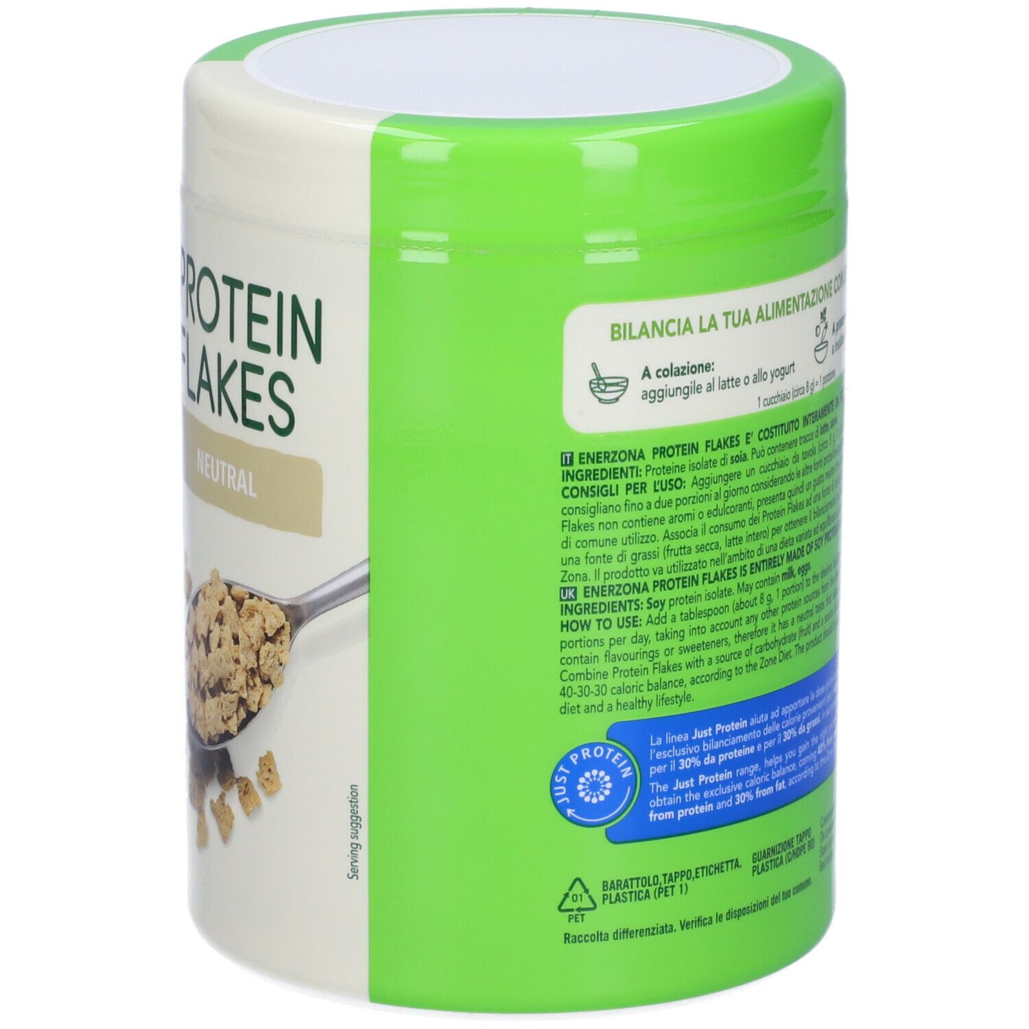 ENERZONA PROTEIN FLAKES 224G