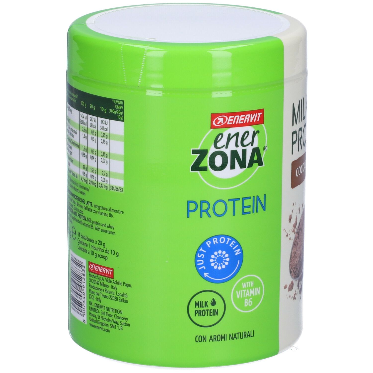 ENERZONA MILK PROT COCOA 230G