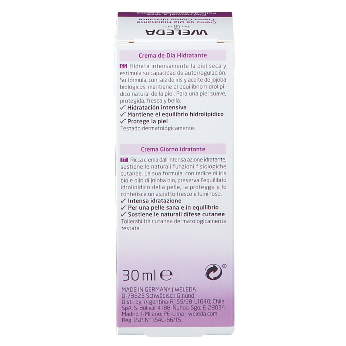 Iris Crème rafraîchissement