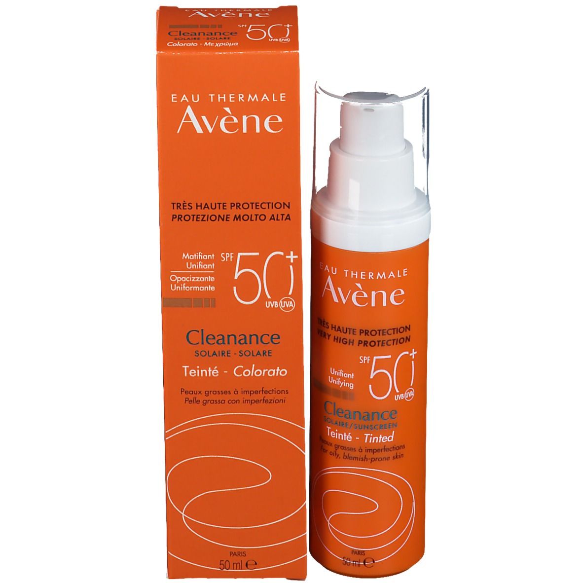 Avène Cleanance Solaire Teinté SPF50+