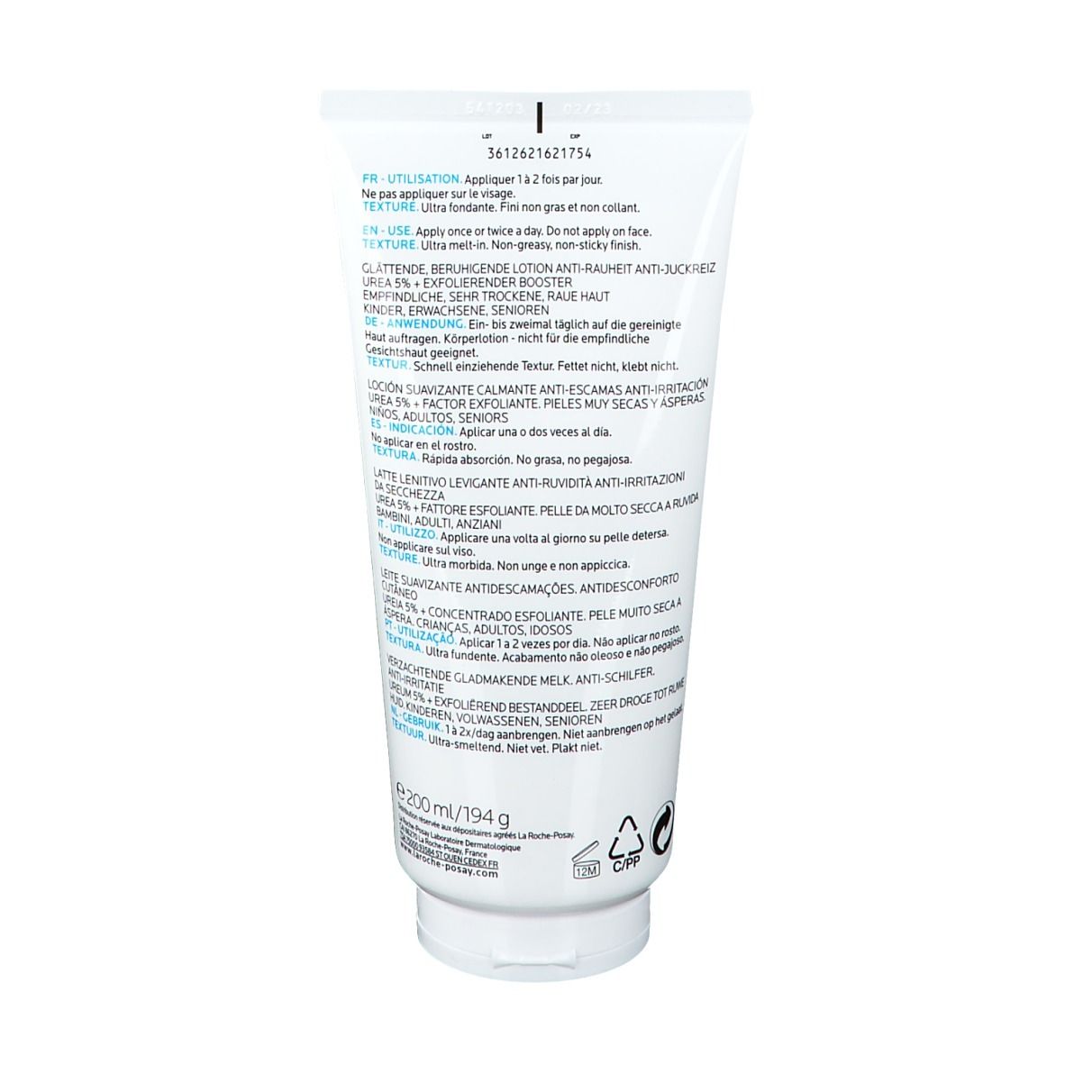 LA ROCHE POSAY Lipikar Lait Urea 5+