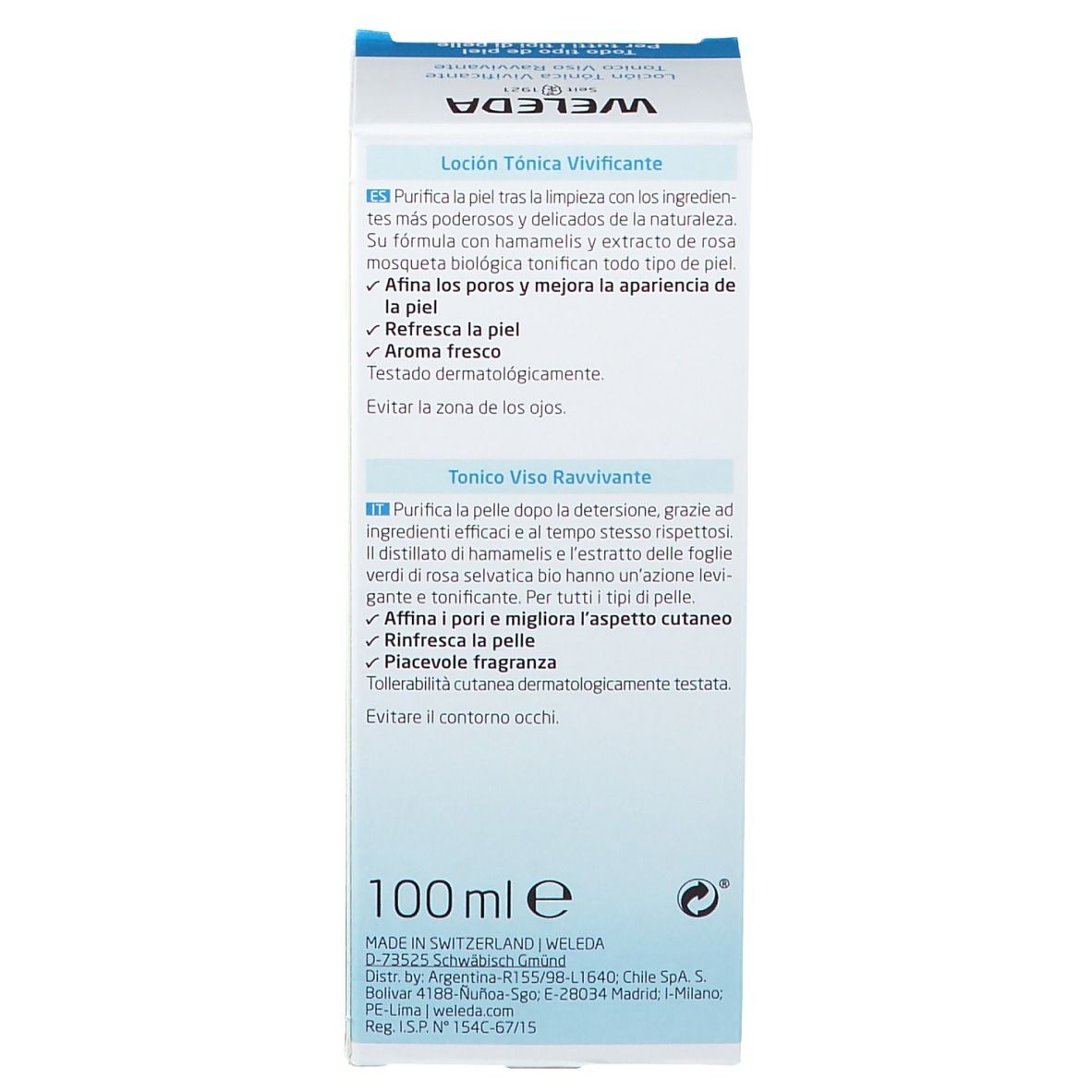 Weleda Lotion Tonique Fraîcheur