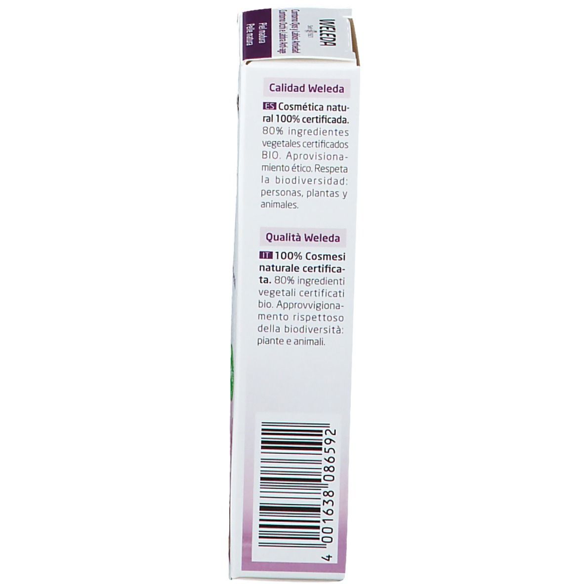 Weleda Onagre Soin raffermissant pour les yeux et les lèvres non parfumé