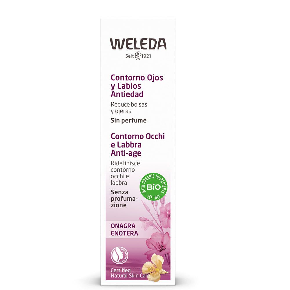 Weleda Onagre Soin raffermissant pour les yeux et les lèvres non parfumé