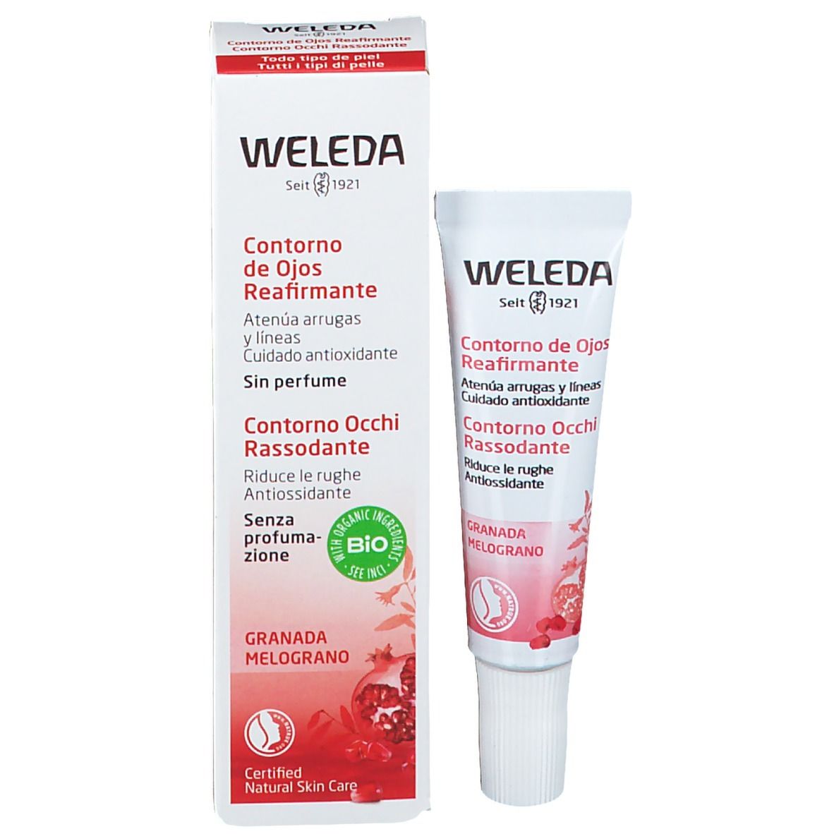 Soin raffermissant pour les yeux à la grenade Weleda