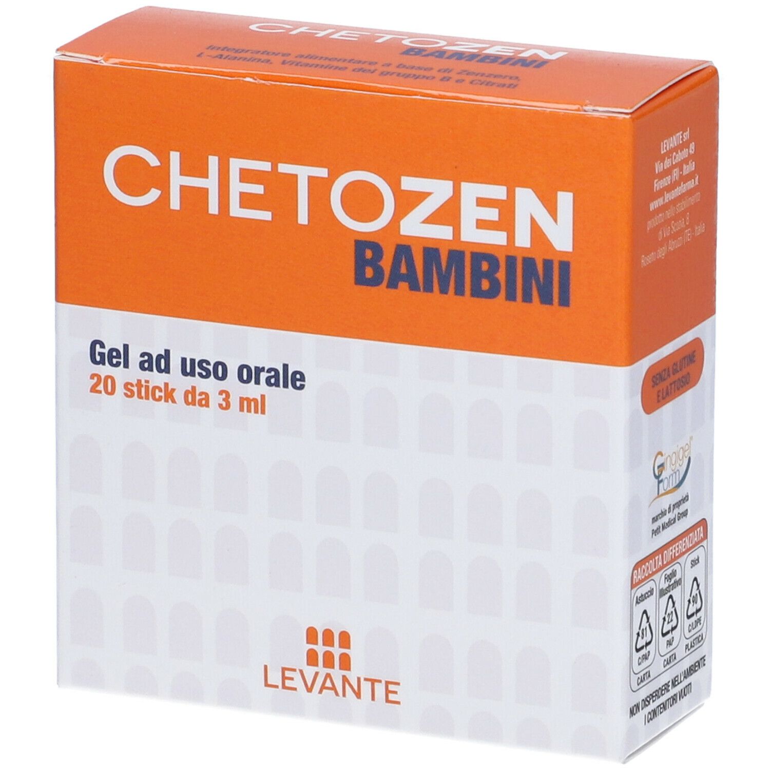 LEVANTE Chetozen Enfants