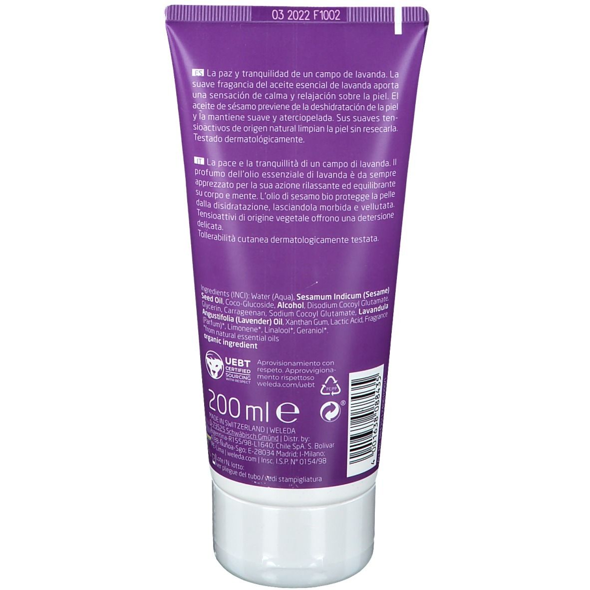 Weleda Lavendel-Entspannungsdusche